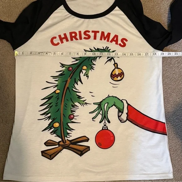 Woman’s size small grinch top. - Picture 3 of 6